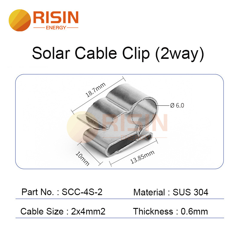 solar cable clip 2way 2x4mm2.j