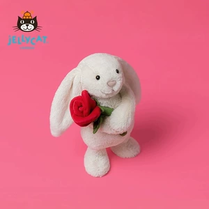 Мягкая игрушка зайчик из ткани аналог Jellycat
