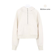 C 23828 Lulu Embroidered Scuba Hoodie ������ñ����
