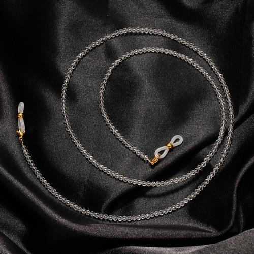 Handmade emerald spinel glasses chain can be used as a chain for children's glasses lanyard (spinel)