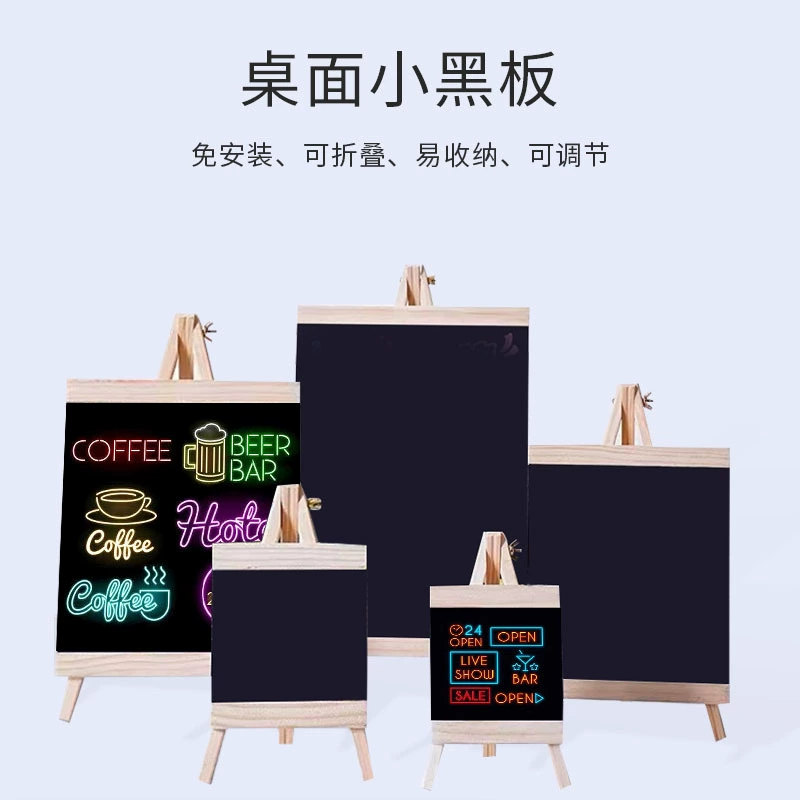 Небольшая доска для стойла, Рабочий стол с доской для ночного рынка, креативная доска с ручной росписью, настольная карта заказа цен