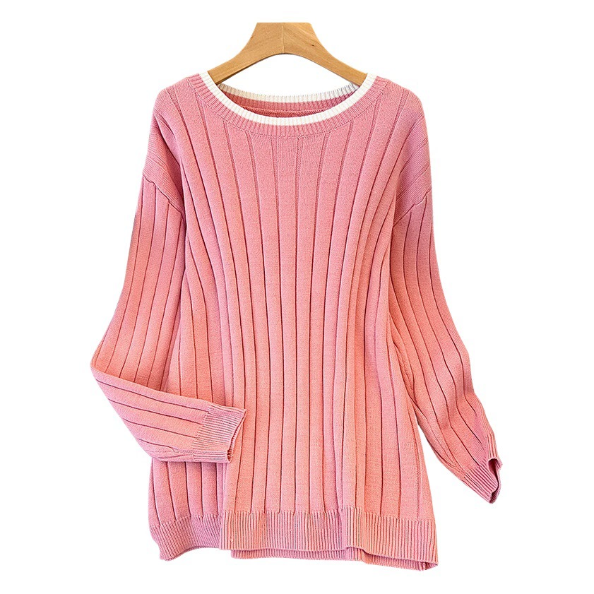 200/300 кг плюс размер женский толстый M бюст 150/160 Свободный пуловер мягкий свитер вязать 350 кг 8896