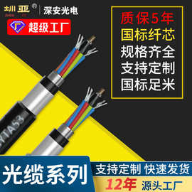 GYTA53地埋光缆 室内多模光缆双护成绞电线电缆皮线光缆矿用电缆