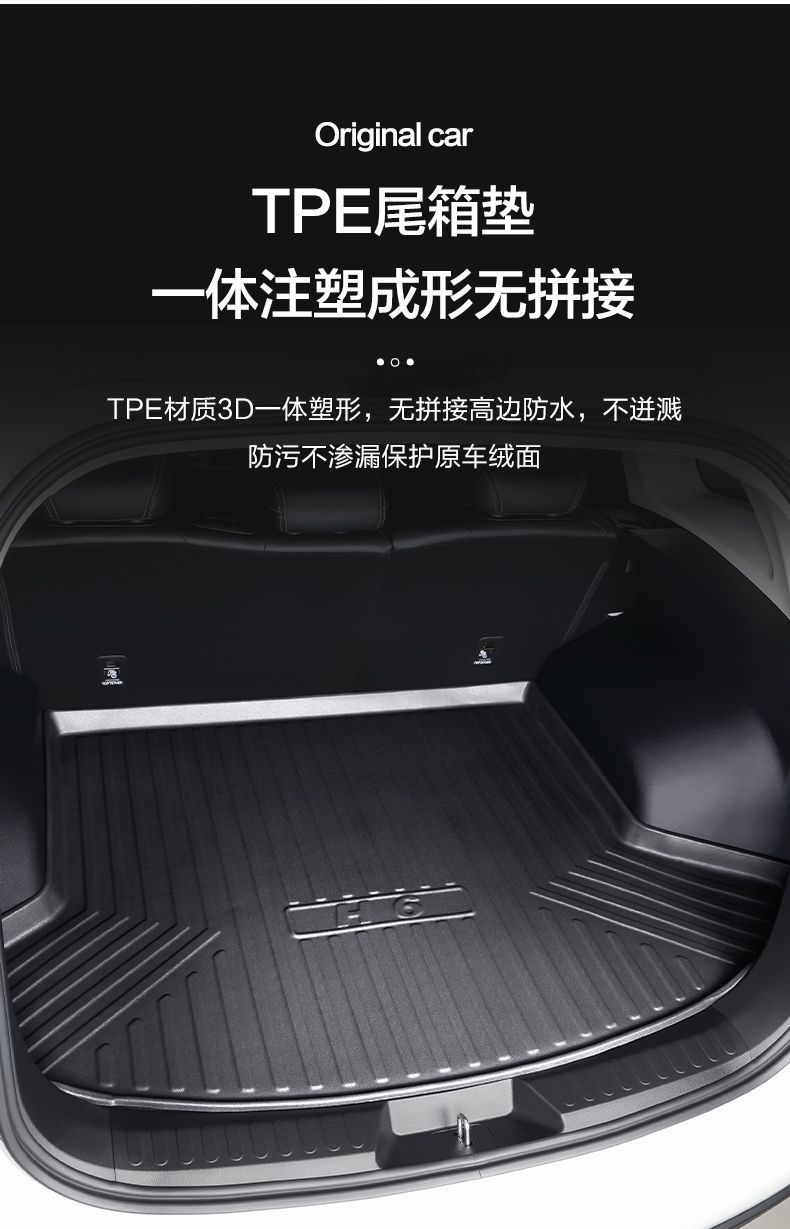 Haval Third-Generation H6 National Trend Edition Trunk Mat, Car Decoration Accessories, Complete Set of Accessories, Great Wall Haval Trunk Mat