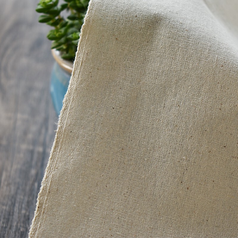 Factory wholesale cotton white fabric thickened pure cotton white cloth pocket cloth clothing stand cut fabric tie-dyed pure cotton gray cloth