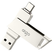 爱国者aigo  Type-C USB3.2 U350适用双接口手机电脑两用车载 u盘