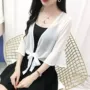 夏季透明薄纱配裙雪纺衫