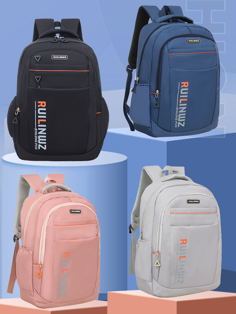 2025 bolsas escolares de estudiantes de secundaria de cinco o seis grados, mochila de chicas de secundaria secundaria, mochila de tendencia de almacenamiento