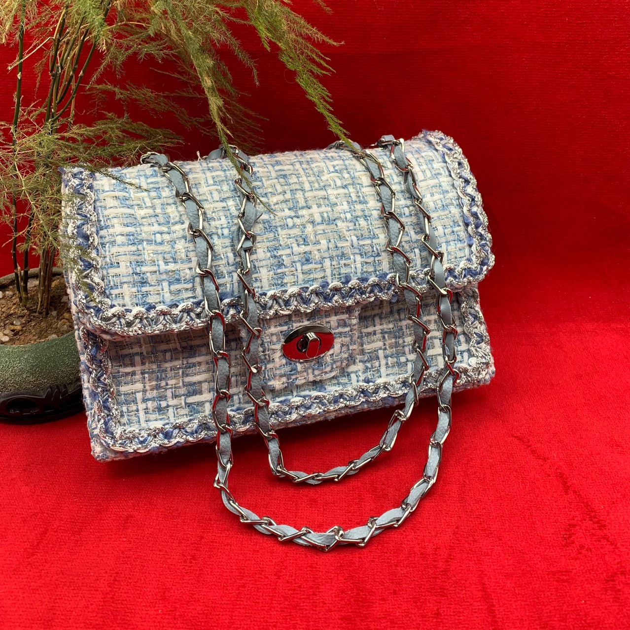 DLY Seamless Cutting-Free Bag Panel Template Plastic Grid Sheet Bath Towel Fleece Yarn Handmade Woven Bags Wholesale Four Seasons