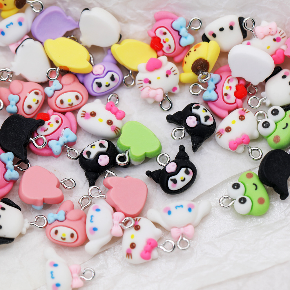 Creative three dimensional cartoon nail decoration
