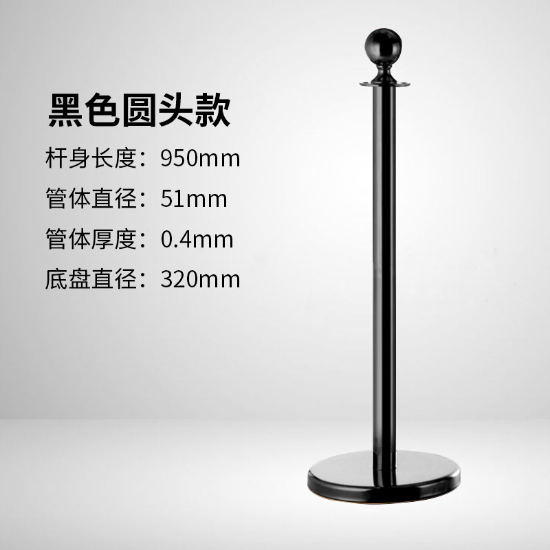 barra de conserjería hotel cuerda de un metro barandilla de alambre de acero inoxidable aislamiento banda de cola barandilla valla de bienvenida columna