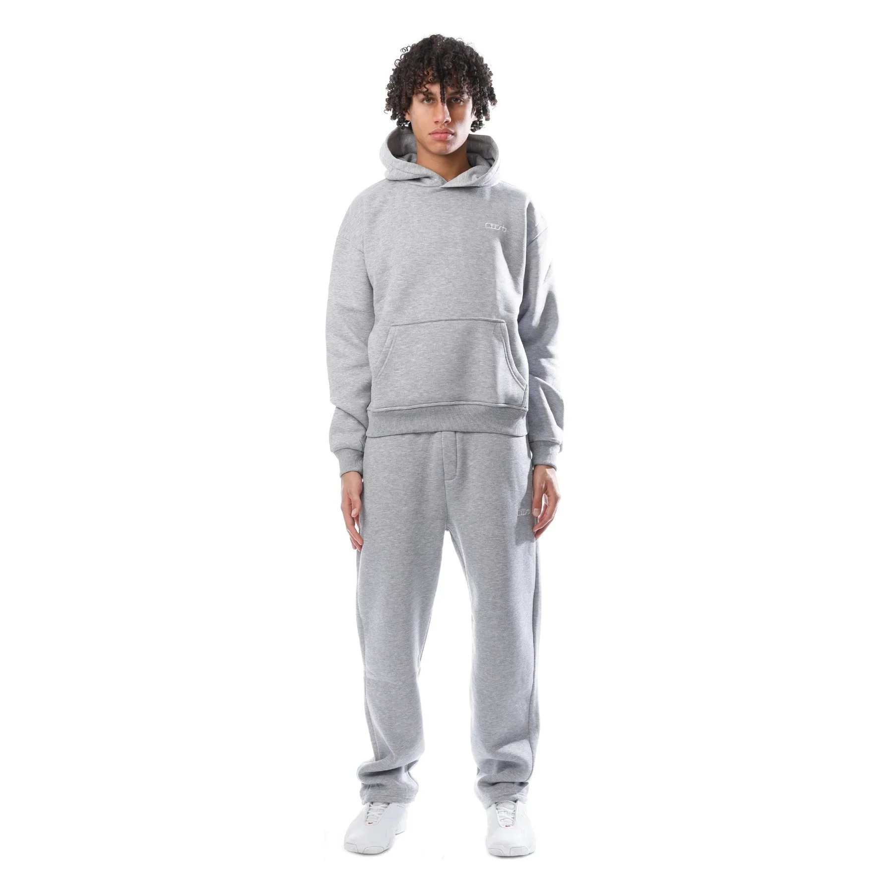 Women's Clothing Unisex Hip-Hop Streetwear Hoodie & Pants Set With Embroidered Lettering – Trendy Pullover Sweatshirt & Joggers Outfit For Men & Women_ecoleips.com