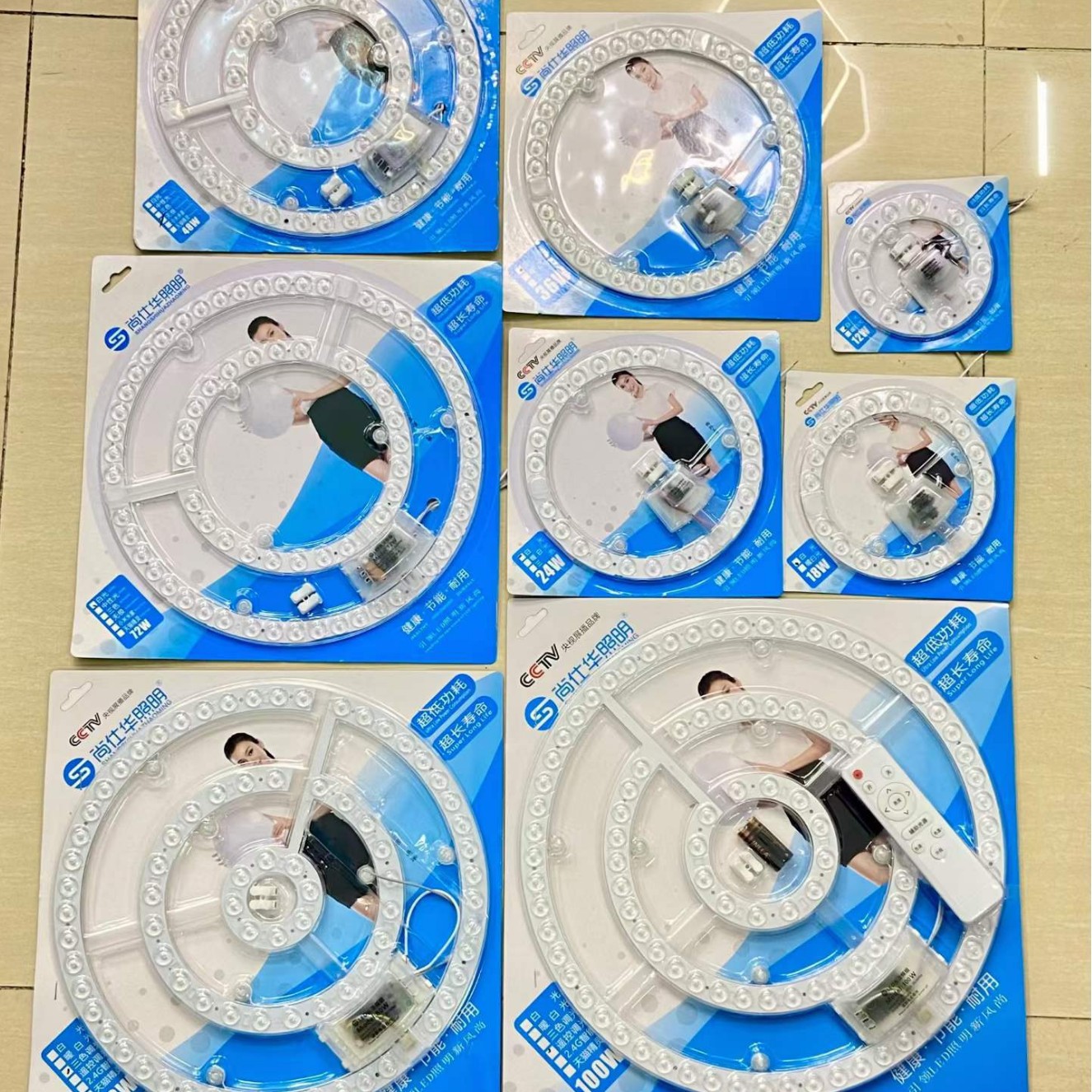 灯具配件LED吸顶灯恒流驱动电源双色IC镇流器8W12W24W36W变压整流