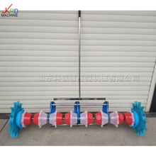 12行油菜玉米点播机 不锈钢材质农作物运秧机 2.5米宽水稻直播机