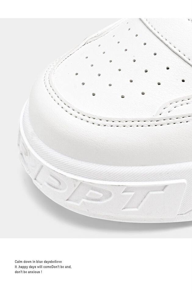 Giày thể thao nam màu trắng thoáng khí đế dày phong cách Hàn, giày sneaker đa năng thắt dây — E161 trắng đen, Màu Kaki E161 chi tiết 6