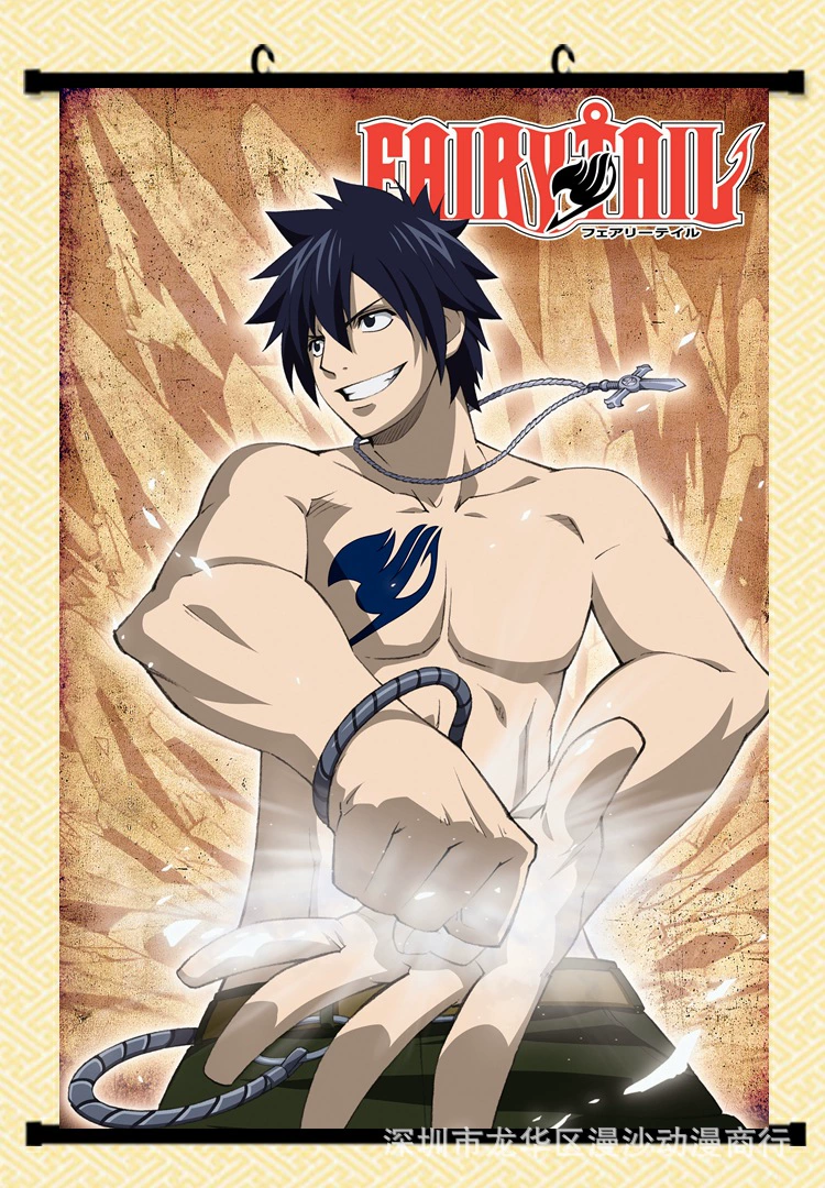 Плакат "Fairy Tail" магия тьмы, выставочный постер, зарубежная торговля