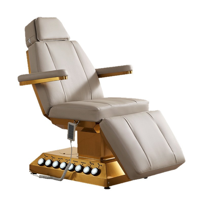 Cama de belleza eléctrica para la enfermería de belleza de pestañas masaje cama de belleza de ojos medicina de corte de oído micro inyección plástica multifuncional