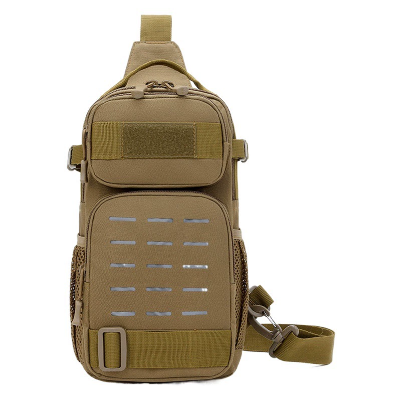 Камуфляжная нагрудная сумка Мужская уличная дорожная сумка через плечо Спортивный рюкзак Маленькая тактическая Рогатка через плечо Повседневная поясная сумка Женская