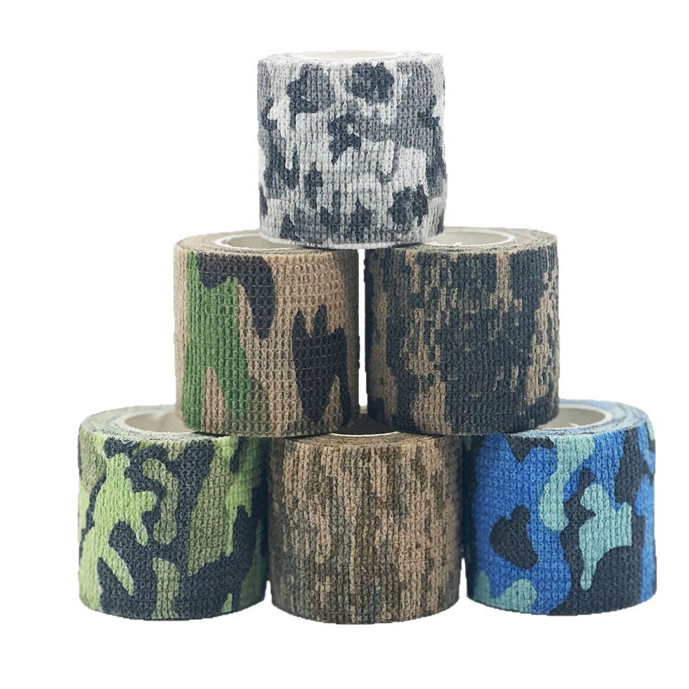 Venda elástica autoadhesiva camuflaje al aire libre anti-camuflaje gato atrapar vendaje para mascotas vendaje para dedos vendaje anti-caloso al por mayor