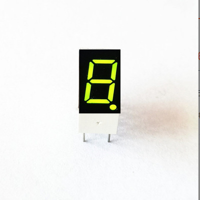 0.36英寸1位黄绿 普绿数码管3161AG3161BG 3611数码管 0.36寸