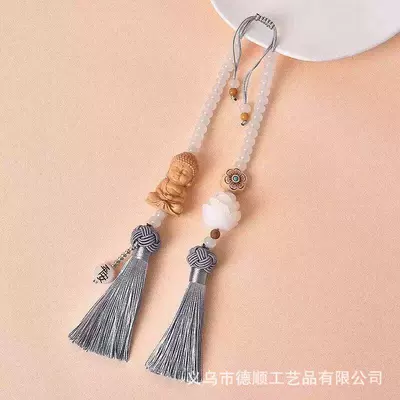 Items Wholesale, Car hanging - silver-buddha