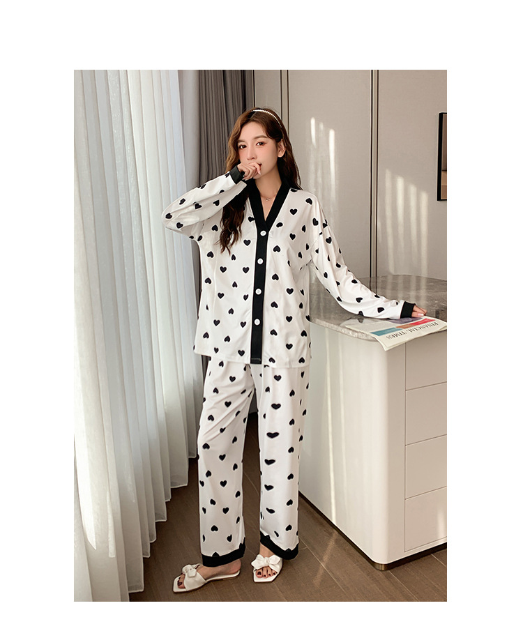 满花睡衣套装_21