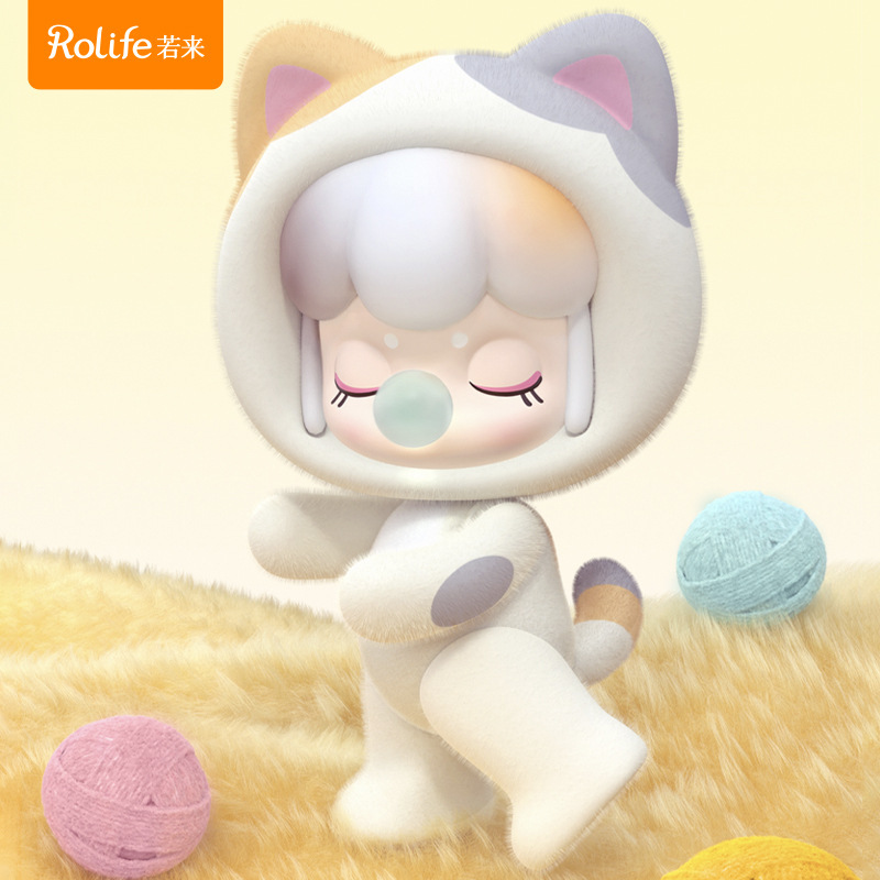 rolife Ruolai スポット BabyNanci ファーリー アニマル シリーズ ブラインドボックス かわいい人形 クリエイティブ ギフト|undefined