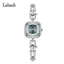 labaoli时尚热款抖音直播爆款女士手表新品炫彩方形手链手表批发