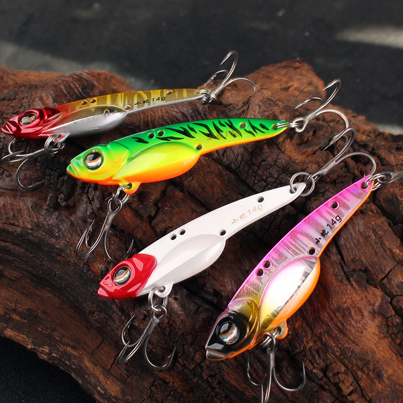 Aohu Luya cebo serpiente temblor VIb Luya cebo falso sumergido equipado con teflón reforzado tres ganchos VIb cebo