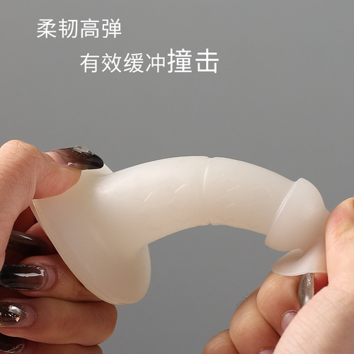 Impact-resistant door stop creative silicone door suction no-drilling bathroom ceiling door stop new silent toilet door stop