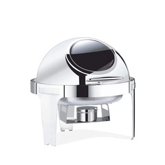 不鏽鋼自助餐爐酒店早餐翻蓋自助餐保溫鍋電加熱自助湯爐金色批發