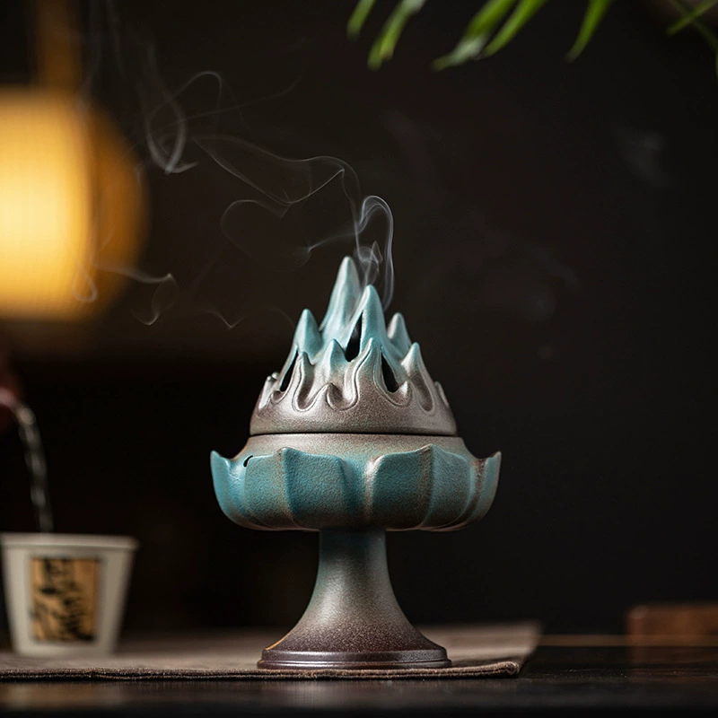 Керамическая Античная плита Boshan Бытовая внутренняя Корпусная плита Сандаловое дерево Aquilaria Благовония Коробка Дзен Чайная церемония Ароматерапия Печь Украшения