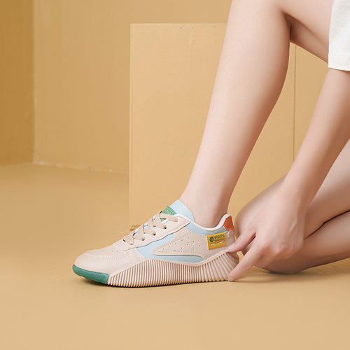  new autumn ins Korean version white shoes female students sneakers sports running casual versatile shoes 6602