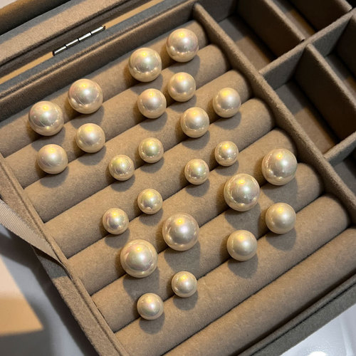 925 silver needle pearl earrings for women Korean ins niche high-end earrings commuting versatile high-quality earrings wholesale