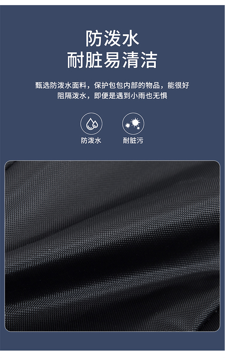 Backpack with large capacity and high-end feel, men's high-end feel, large capacity USB charging computer bag, student schoolbag undefined