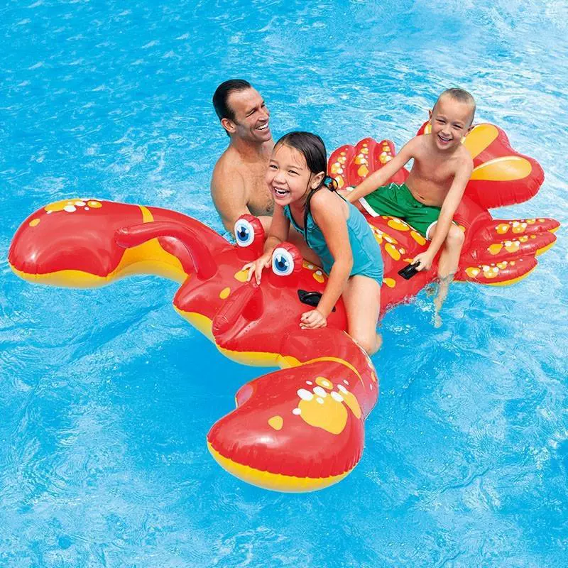 INTEX детская водяная надувная игрушка для взрослых, лебедь, фламинго, единорог, павлин