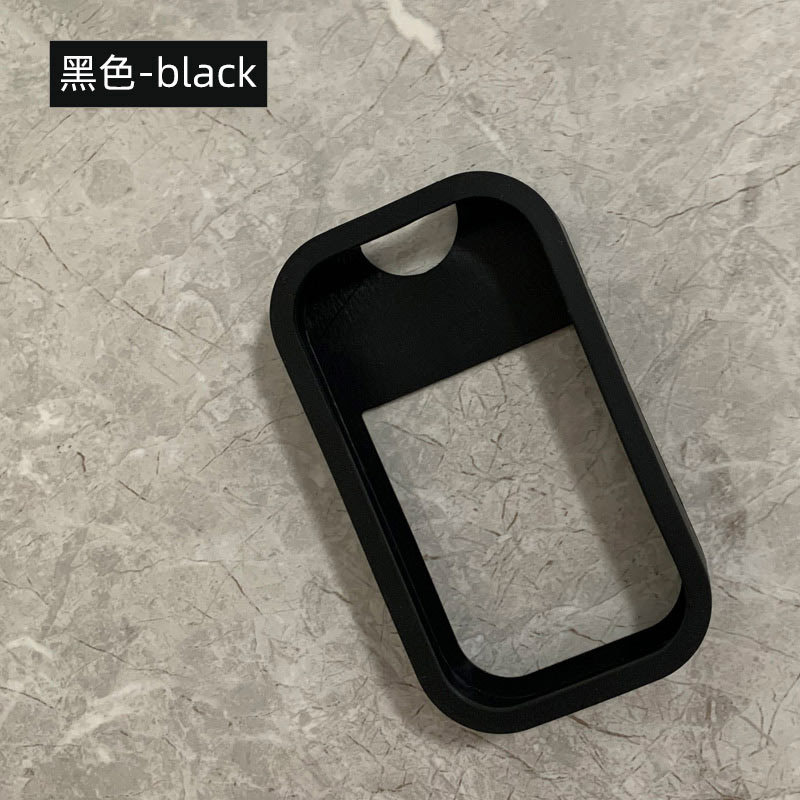 Pulverizador de tarjeta de silicona caso 45ml 50ml de Apple botella de color de silicona caso llavero sub-botella funda protectora