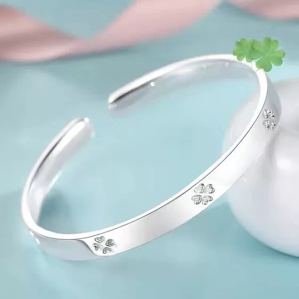 【Silver】Four lucky leaves