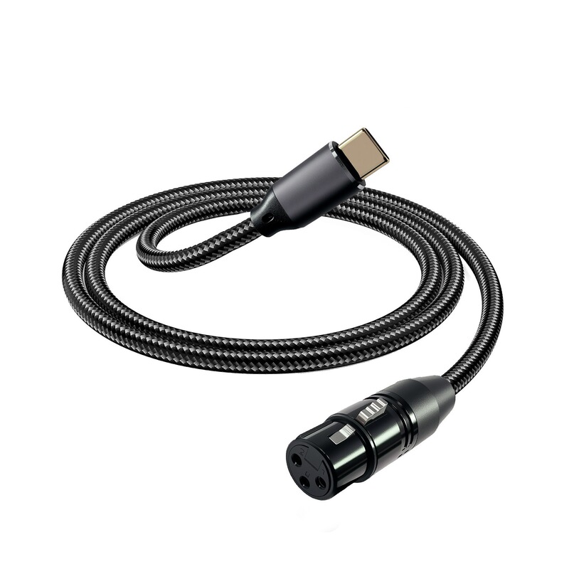 USB C to Xlr Female Microphone Cable, Type-C to Xlr Female Mixer Microphone Cable