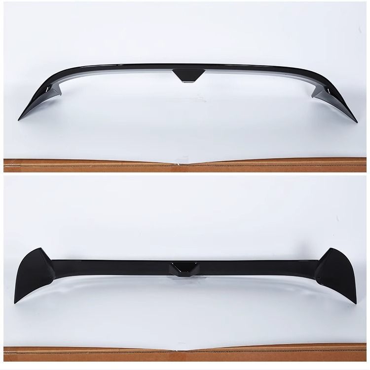 Suitable for Geely Xingyue rear spoiler modification to reduce wind resistance, sporty rear spoiler, top wing, fixed wind wing, glossy black, no-drill installation
