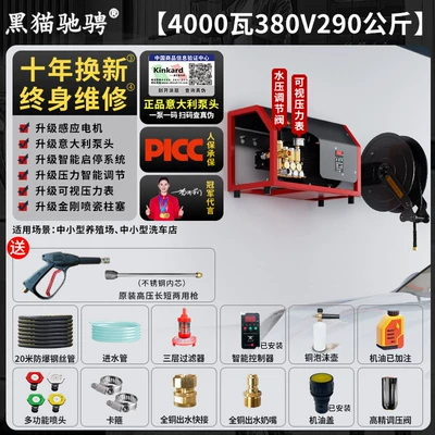 Car washing machine – Car Washer 220V Commercial Car - italian-brand-pump-head-380v40kw-290kg-pressure-20m-steel-wire-pipe-automatic-pipe-retractor