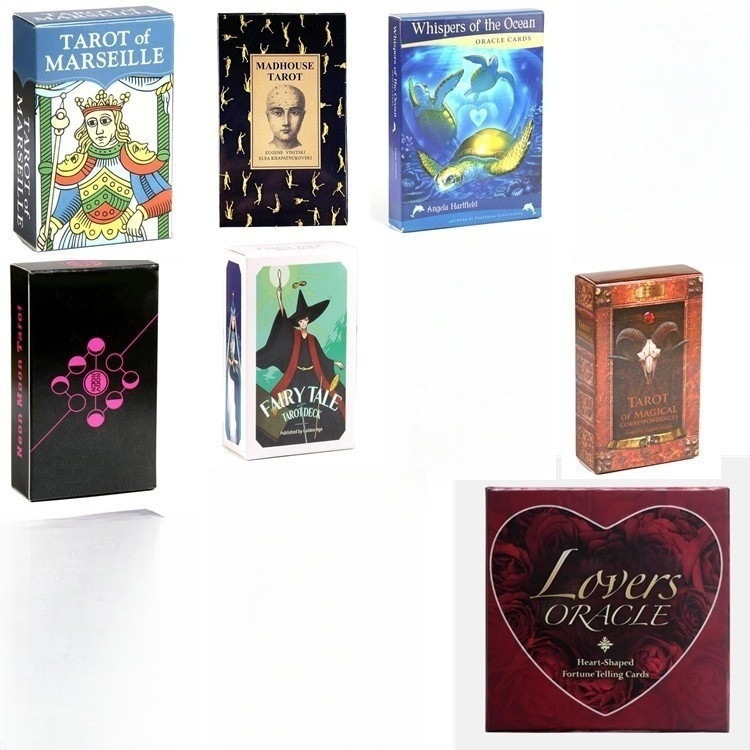 tarot cards English tarot cards Oracle cards Board games cards The marseille marseille Taro