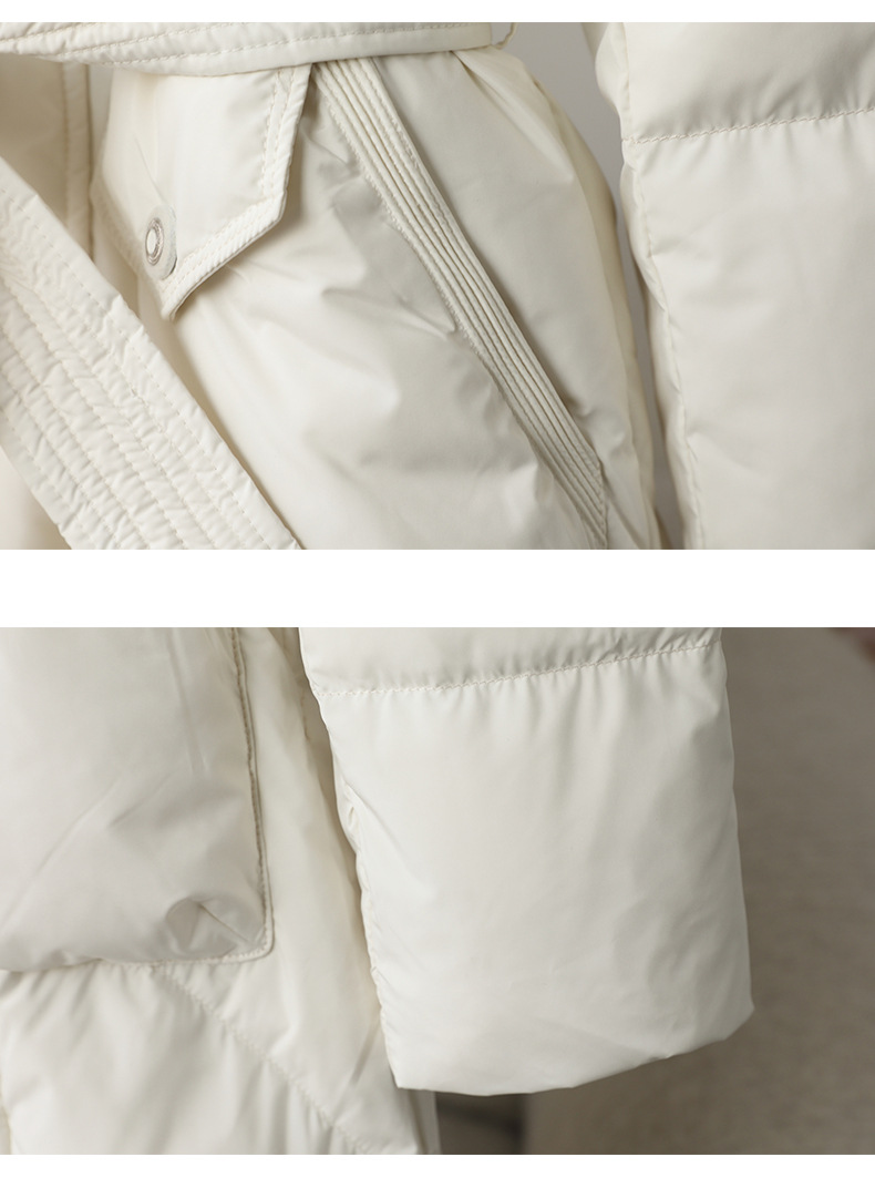 Women's Clothing Down jacket for women winter 2024 new high end Pinghu white duck down long white duck down warm women's clothing wholesale_voghion.com