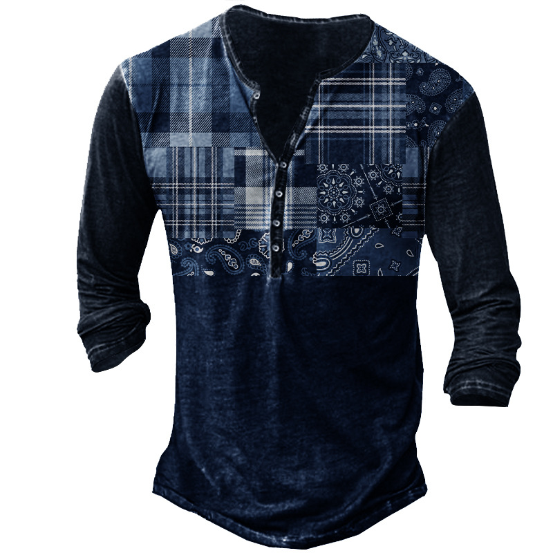 新款跨境热卖3d卫衣数码印花男士街头运动时尚潮流7扣开门襟|ms