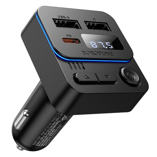 Borofone Bc60 35W(1A1C) Car Bluetooth Fm Transmitter Fast Charging Car Charger Car Mp3