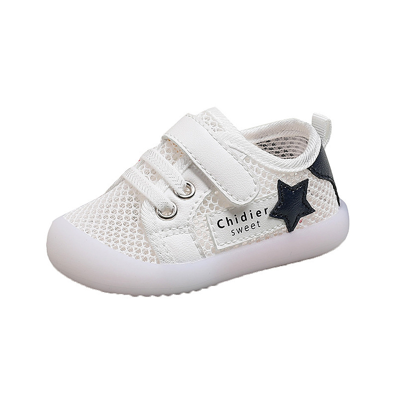 Zapatos casuales de malla para niños, primavera y verano, zapatos para niños pequeños de suela suave para niños, zapatos de malla para bebés para niñas, zapatos para niños, antideslizantes