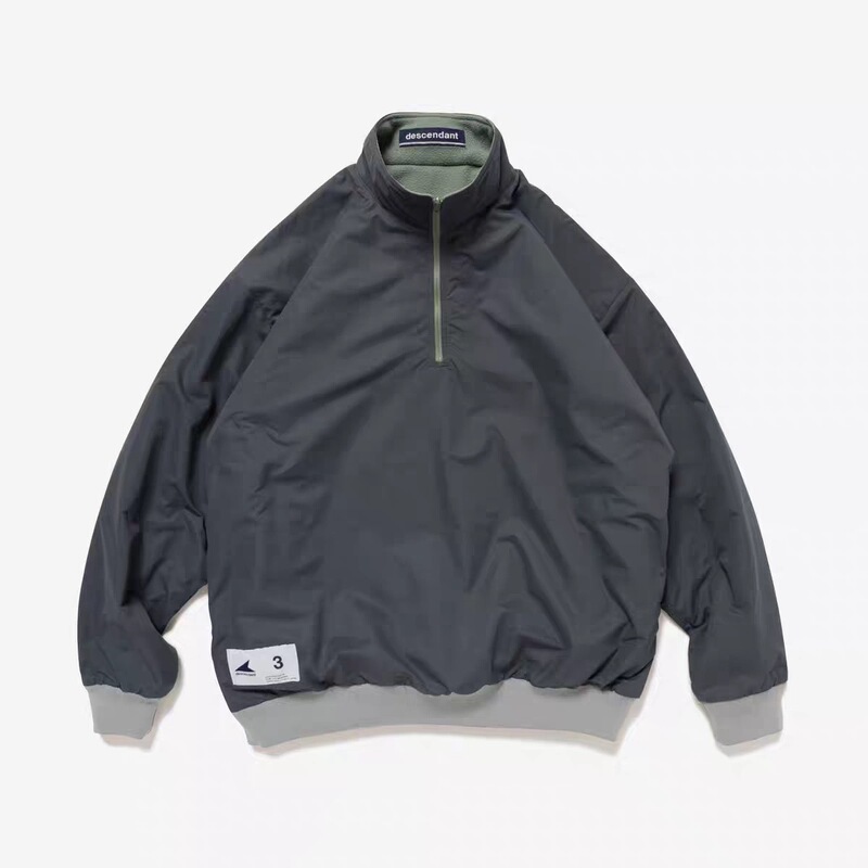 Trendy Brand Dcdt Halfzip Jacket Double-Sided Stand-Up Collar Half-Zip Jacket Warm Coat Couple Style 25Aw Trendy Brand Dcdt Halfzip Jacket Double-Sided Stand-Up Collar Half-Zip Jacket Warm Coat Couple Style 25Aw