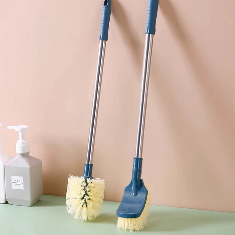 Щетка для унитаза без мертвых углов, бытовая щетка для чистки ванной комнаты с длинной ручкой для удаления накипи, щетка для чистки унитаза для мытья унитазов и унитазов-квадратов.