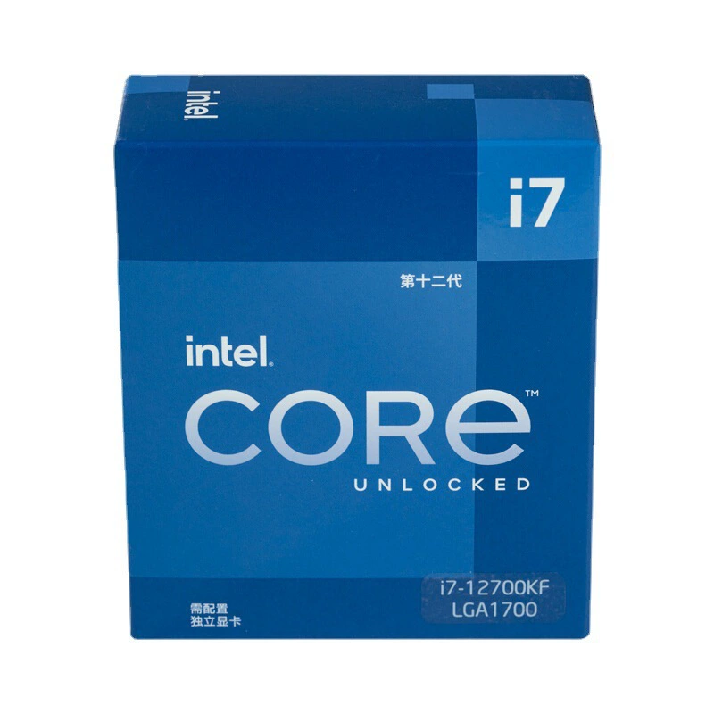 Для ПК Intel 12-го поколения Core i7-12700KF коробочный процессор CPU