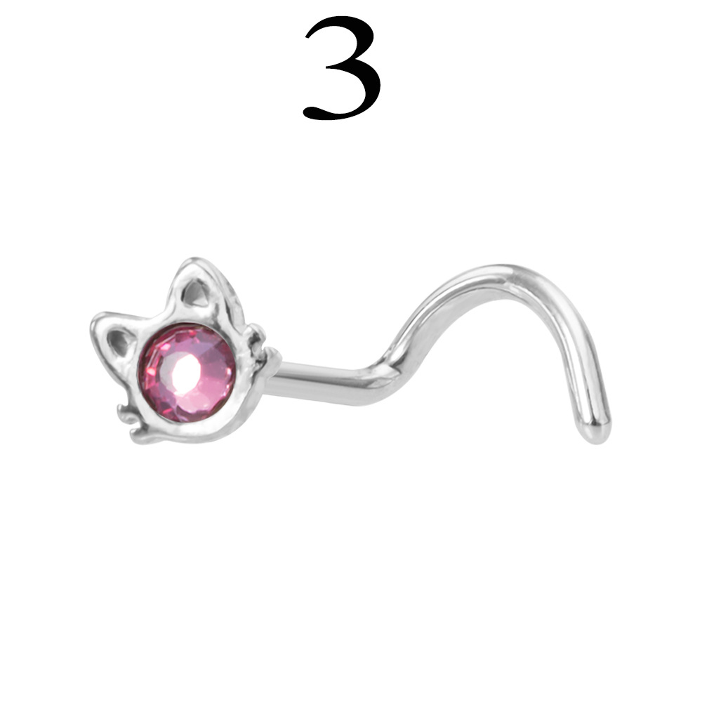Pink drill cat